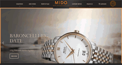 Desktop Screenshot of midowatches.com